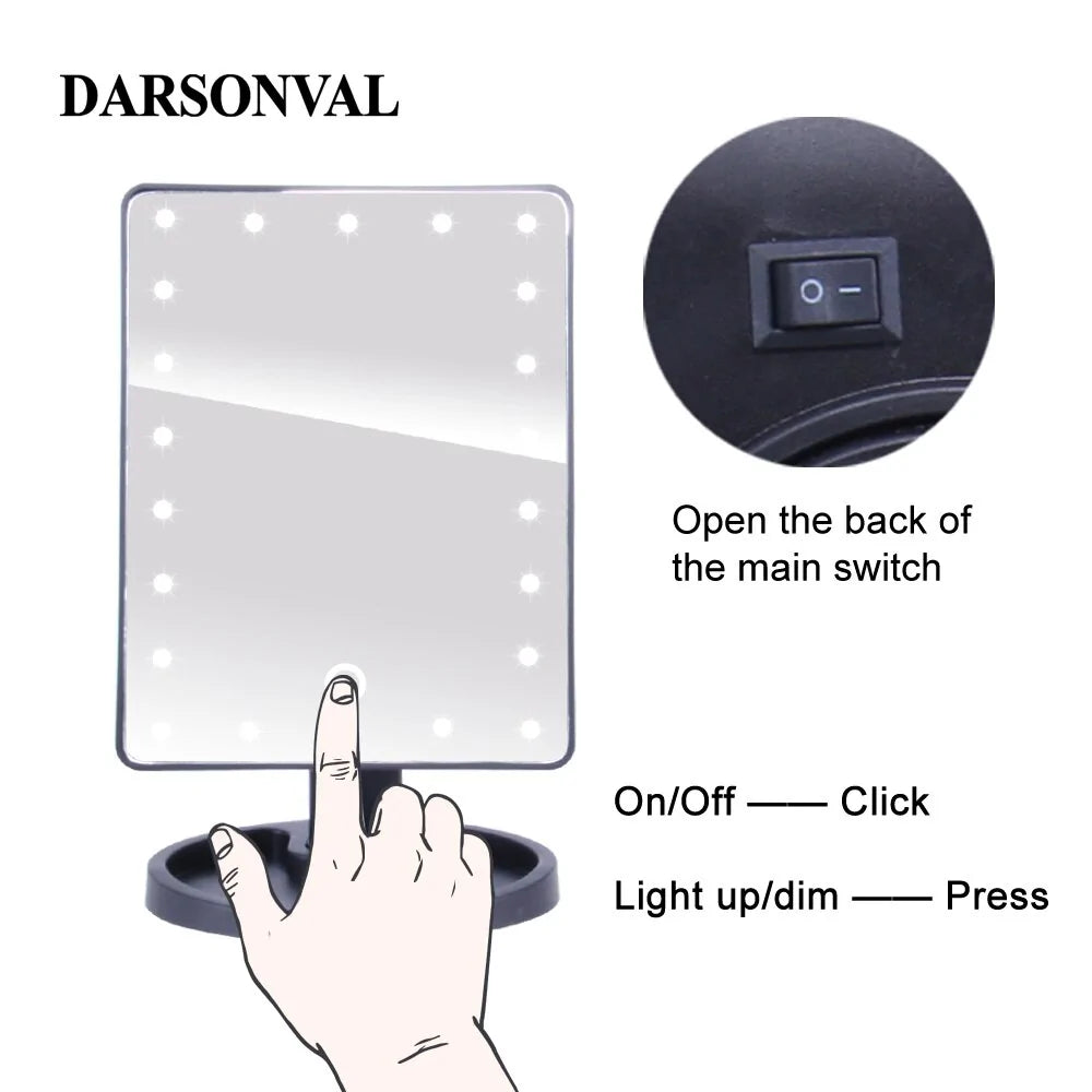 Makeup Mirror Adjustable Light