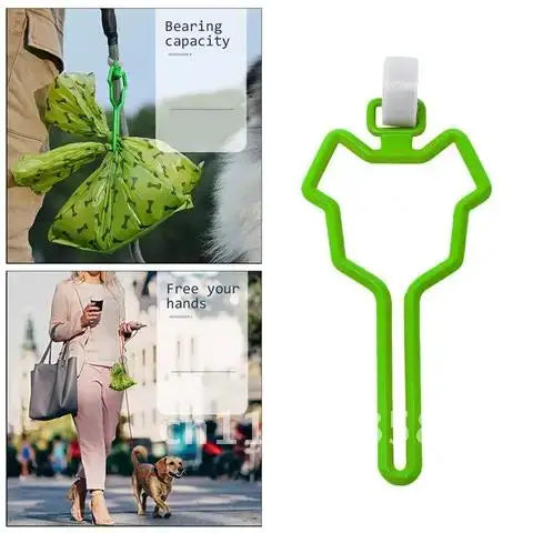 Pet Supply Accessories Dog Cat Leash Dispenser Waste Bag Dispenser for Dog Waste Carrier Clean Tools Hands Free Poop Bag Holder