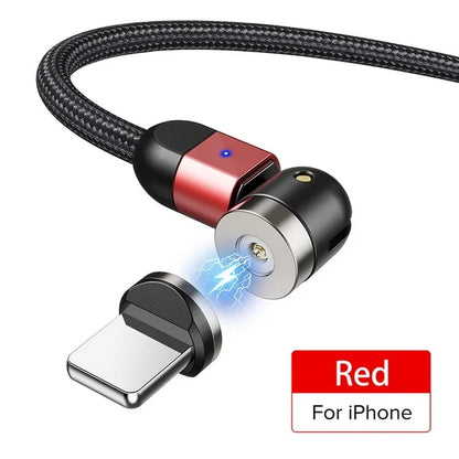 Rotate Magnetic Phone Cable