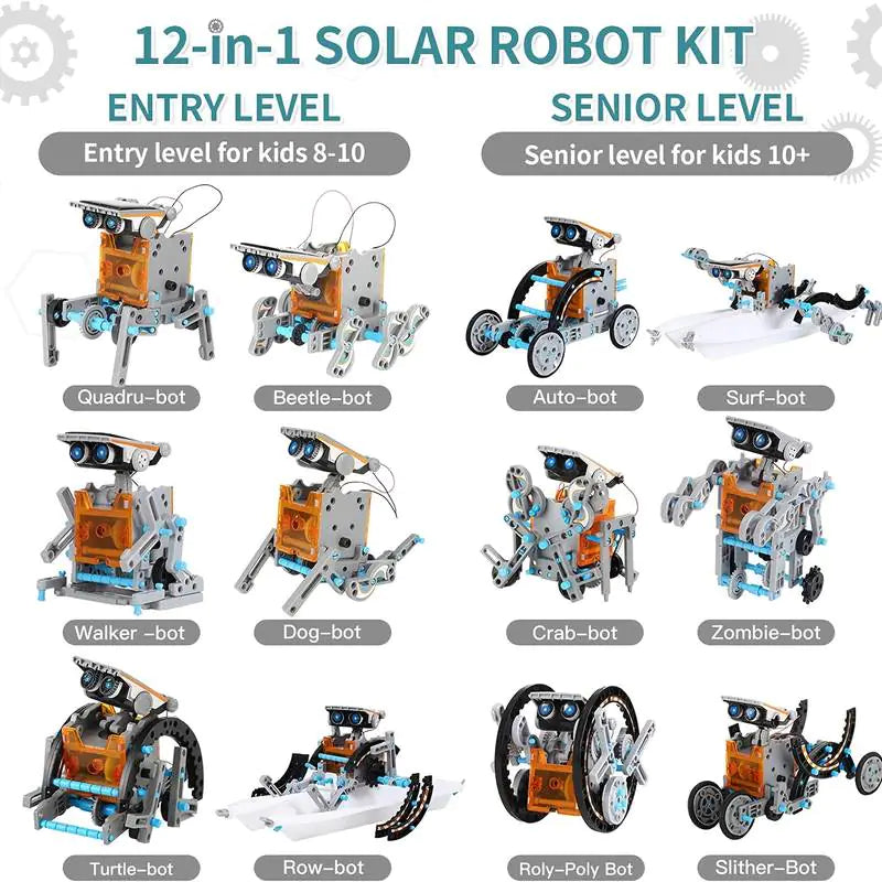 Solar Robot Kit Toys