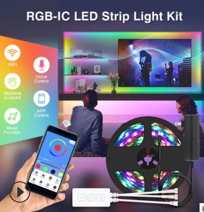 Bluetooth RGB Strip LED Lights